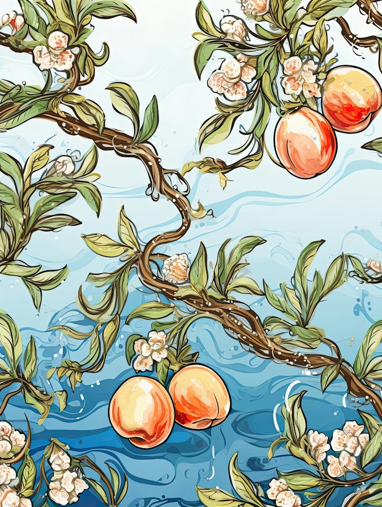 Peaches Illustration 3
