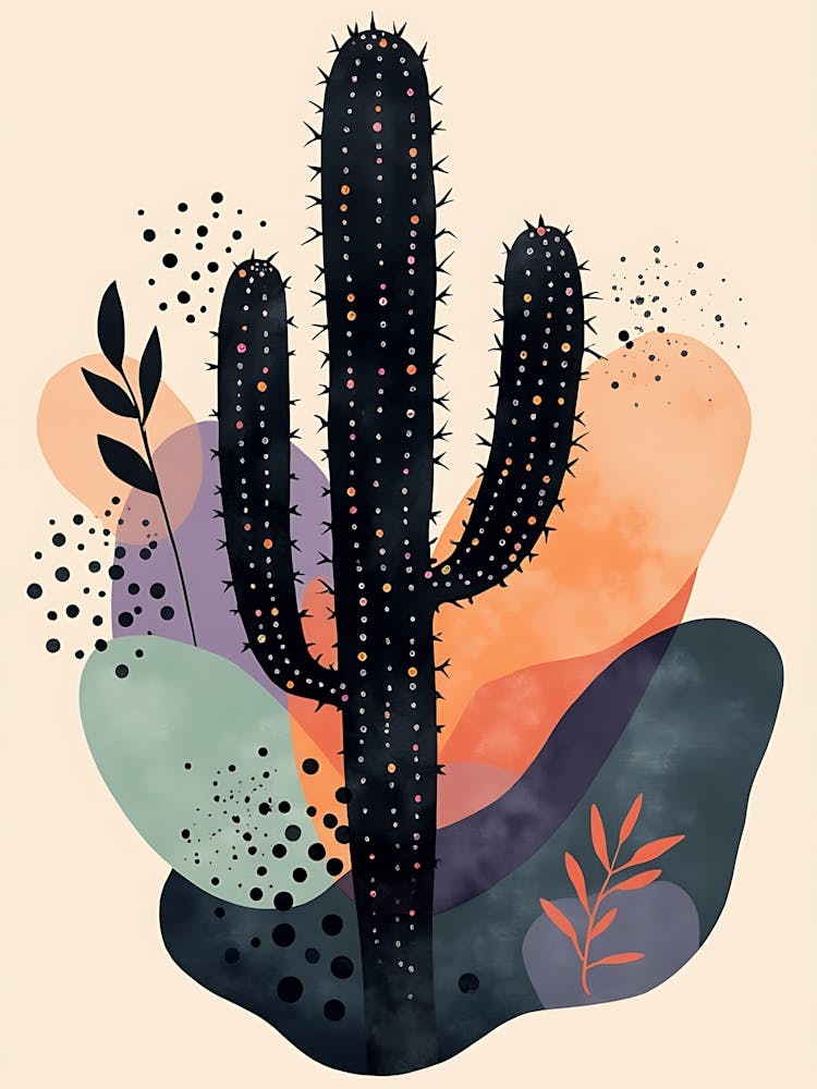 Natural Botanical Arrangement in Calm Tones