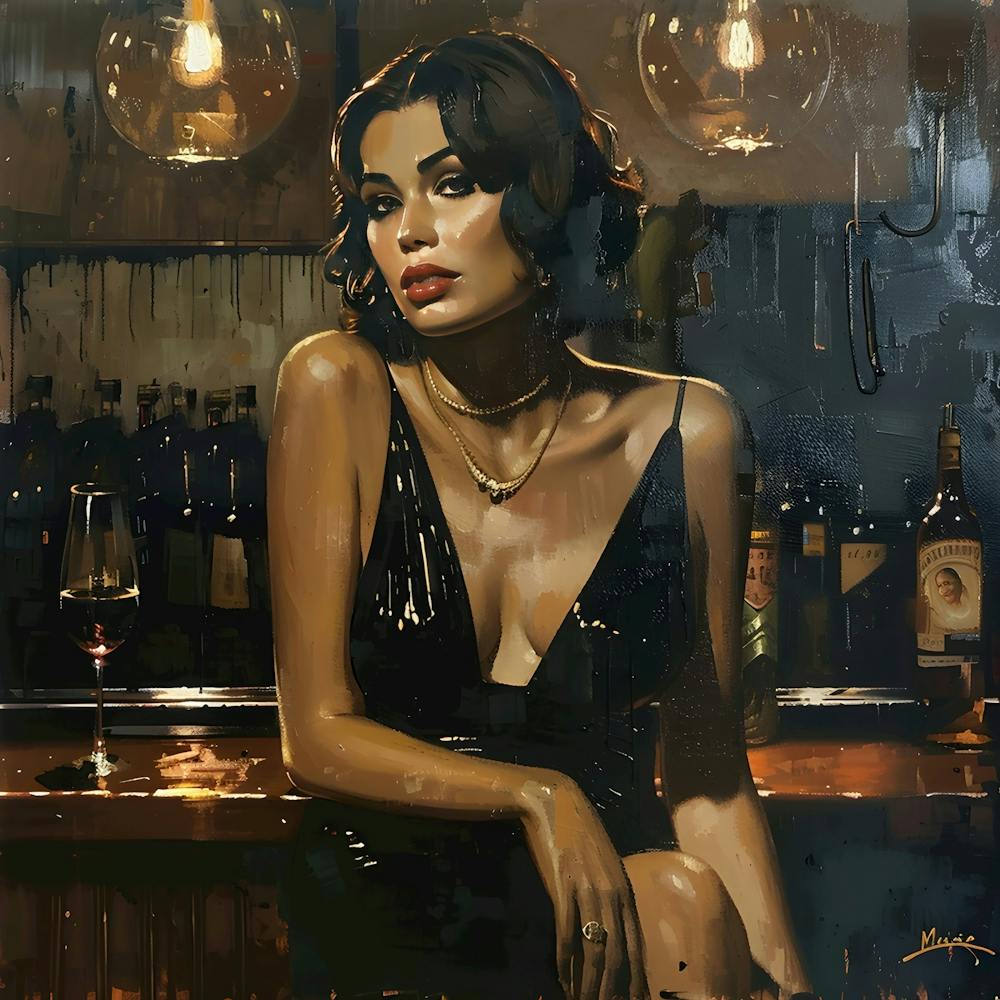 Midnight Musing: The Barroom Mona Lisa