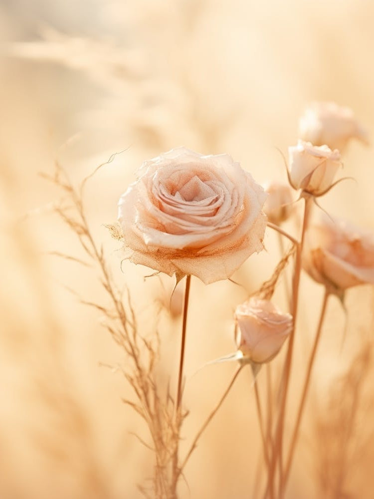 Boho Dried Flowers Rose 2