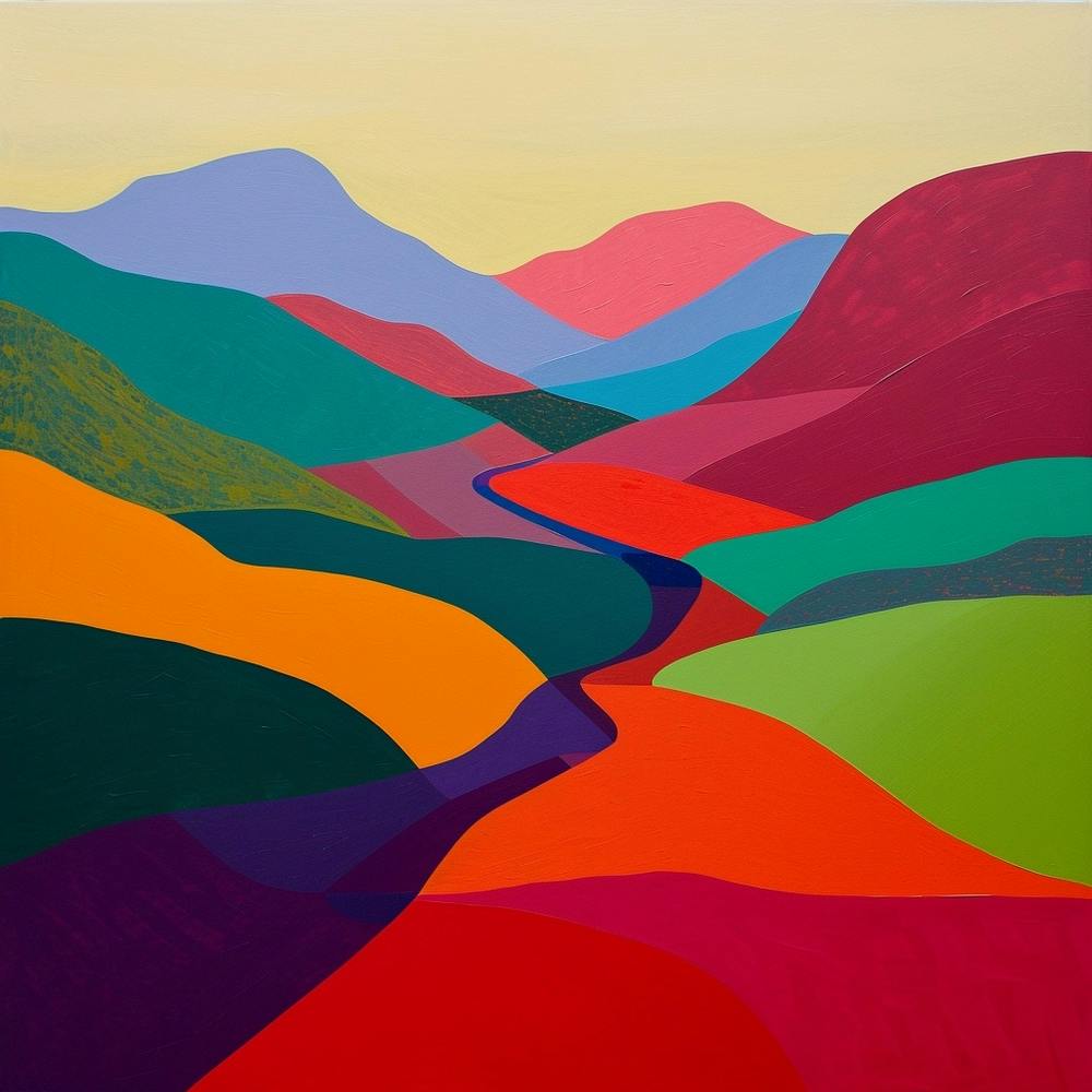 Abstract Travel Collection Tajikistan 3