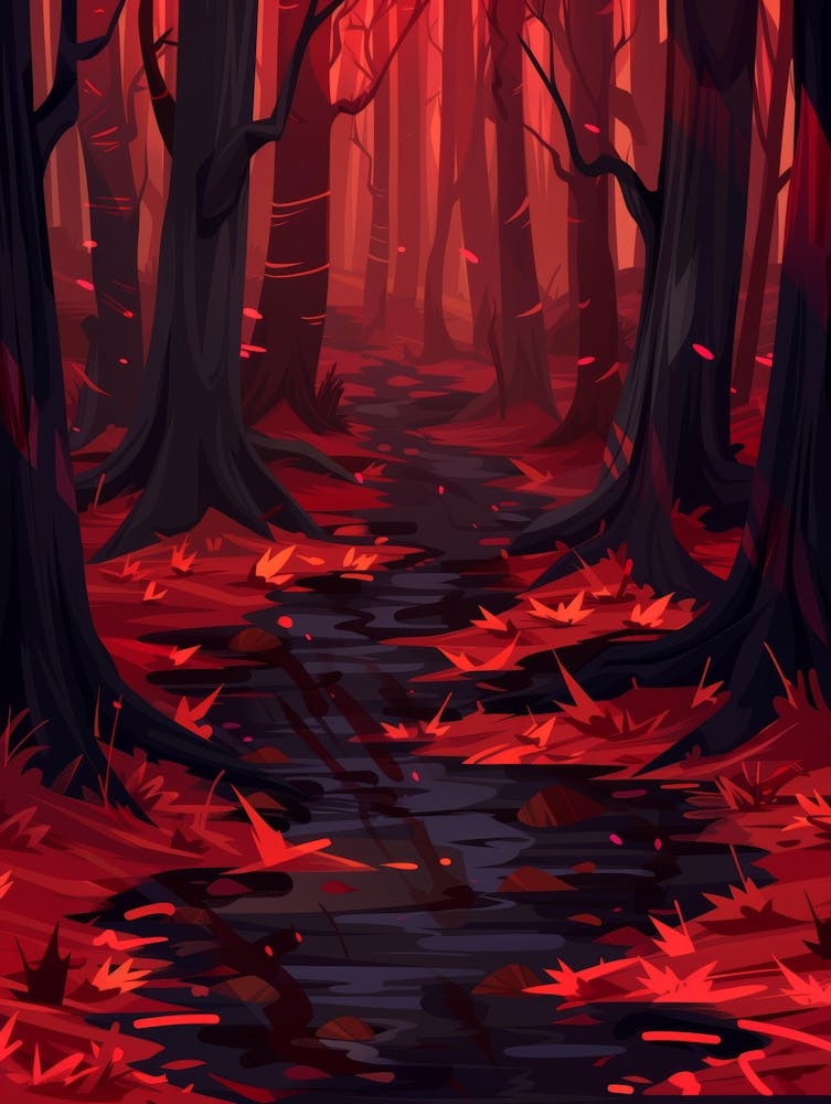 Red Forest Path