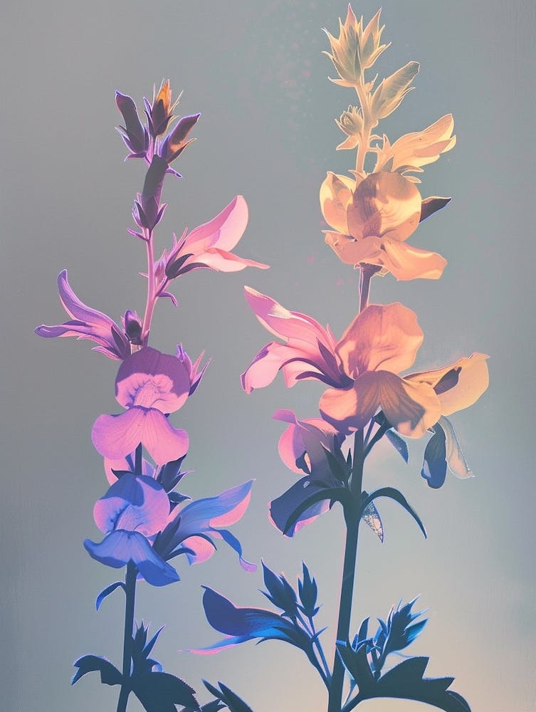 Iridescent Flower Lobelia 1