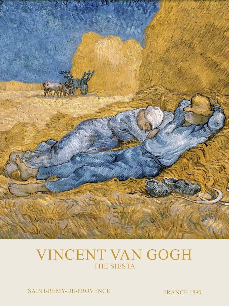 Vincent Van Gogh - The Siesta