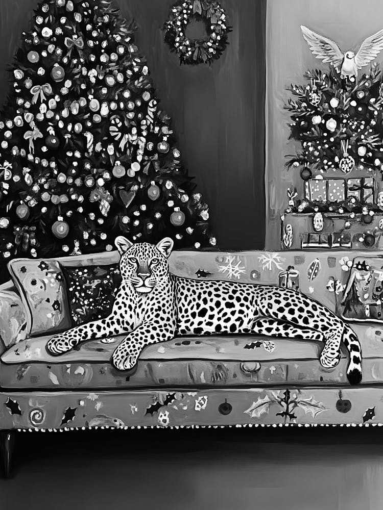 Cheetah Christmas