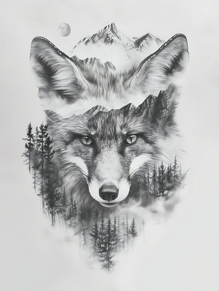 Wolf In The Forest 20