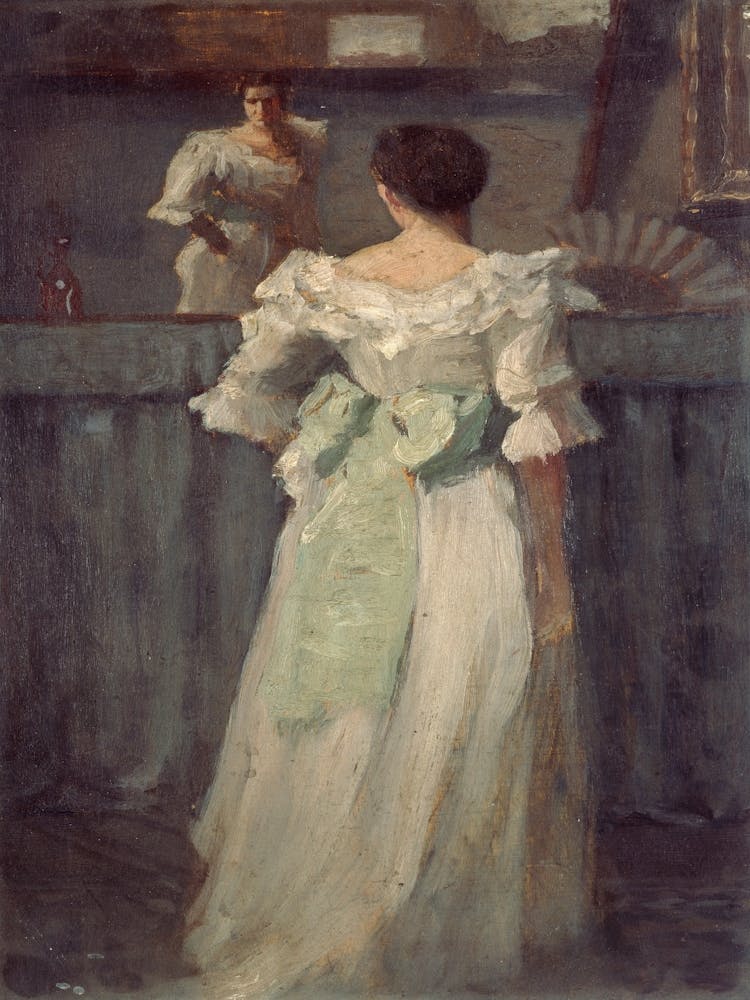Woman In A Dress 4