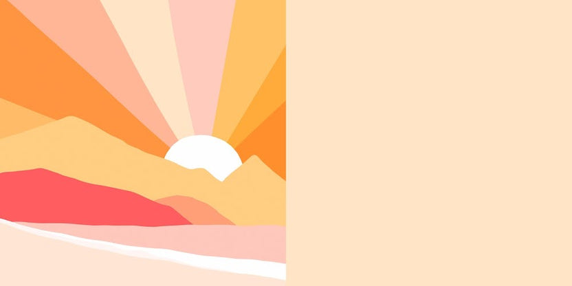 Sunny Coastal Rainbow