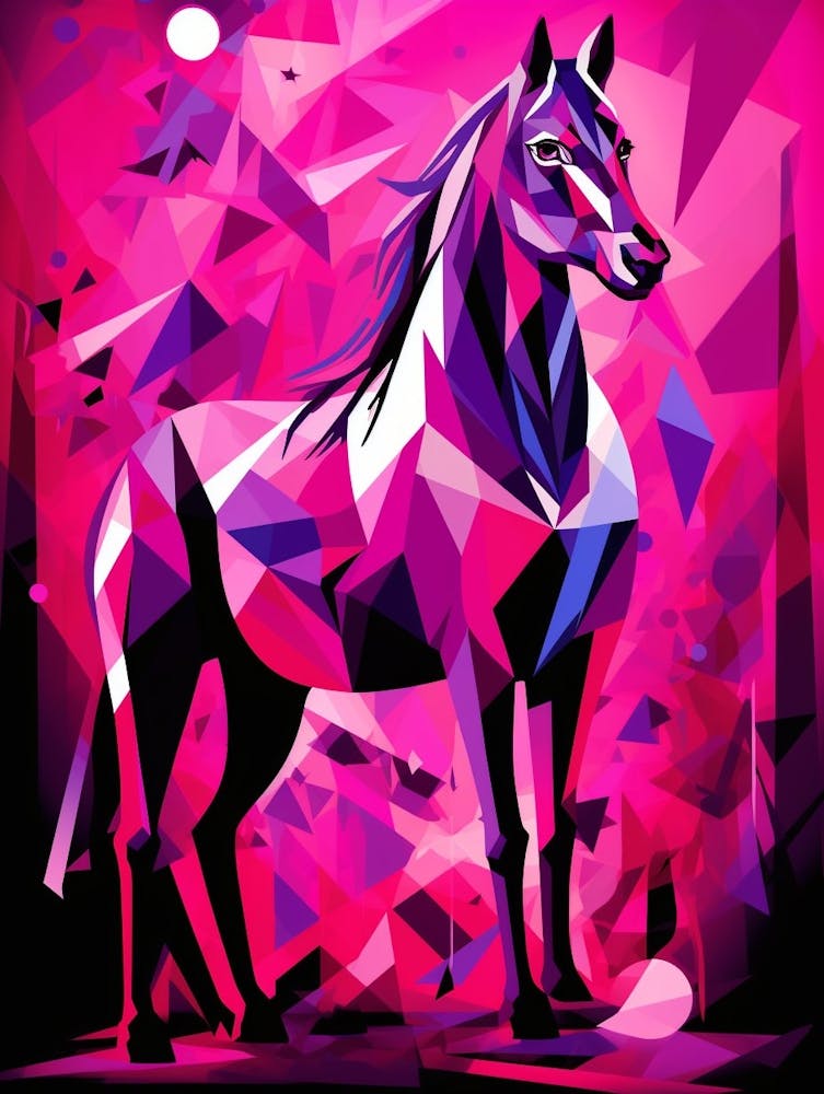 Abstract Geometric Animals 5