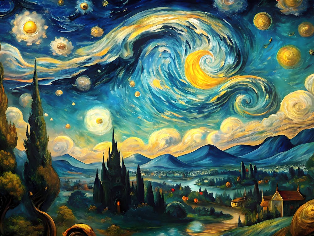 van Gogh Starry Night 16