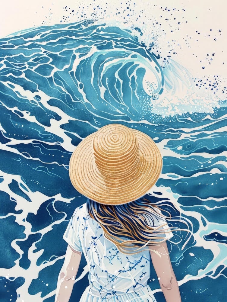 Mermaid In The Ocean