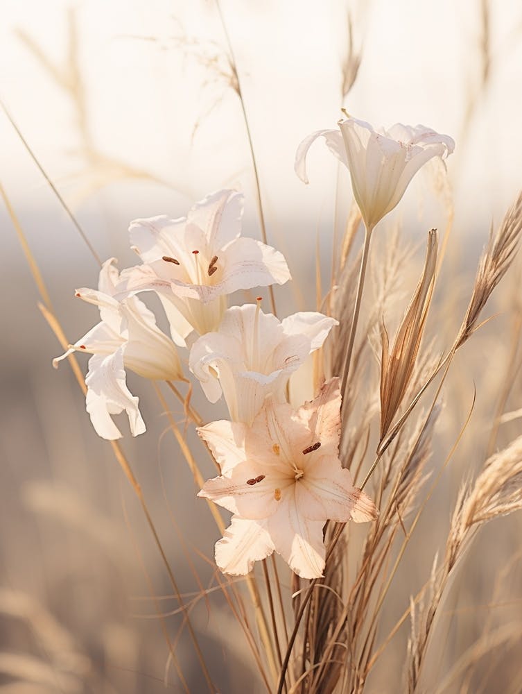 Boho Dried Flowers Lily 1