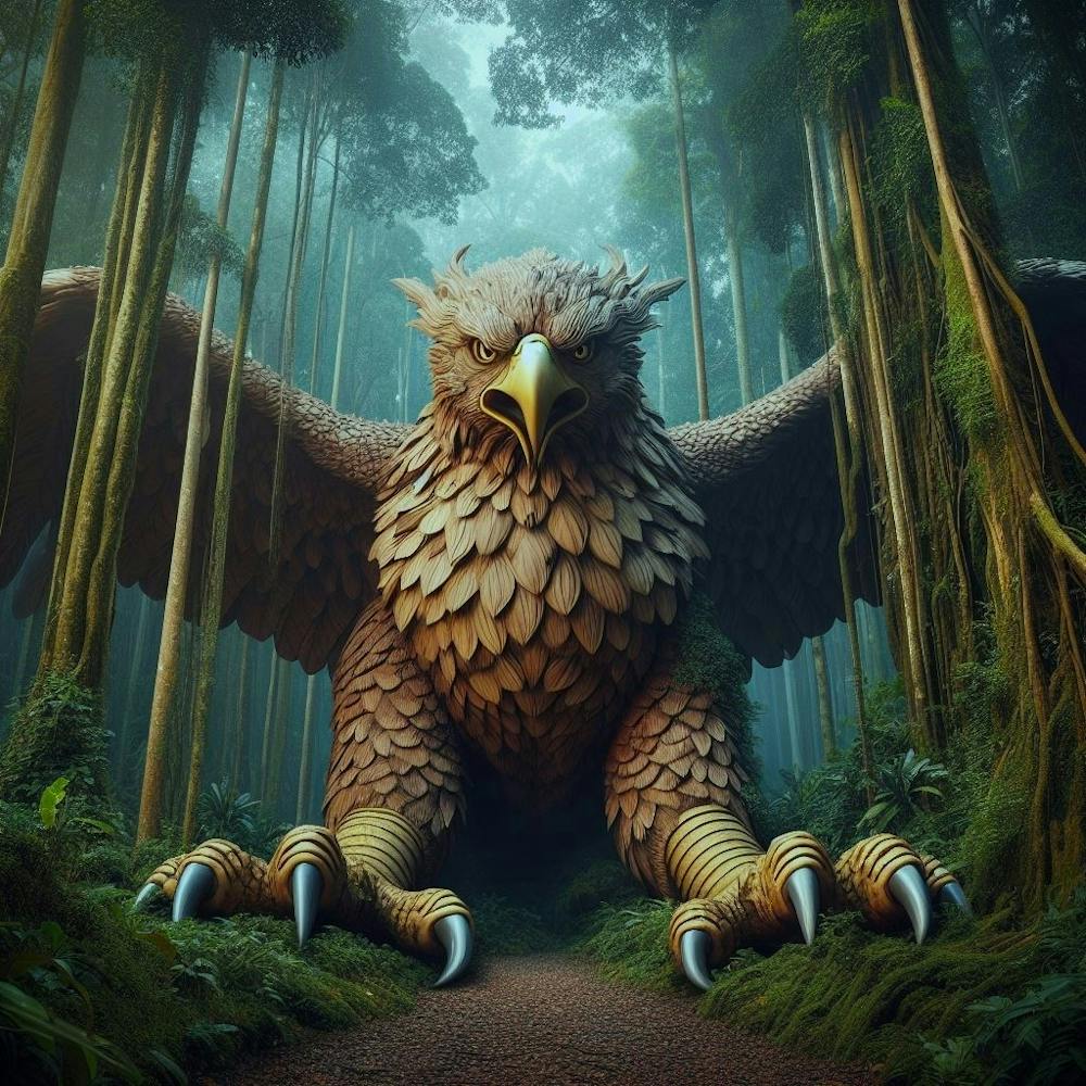 Guardian of the enchanted forest.