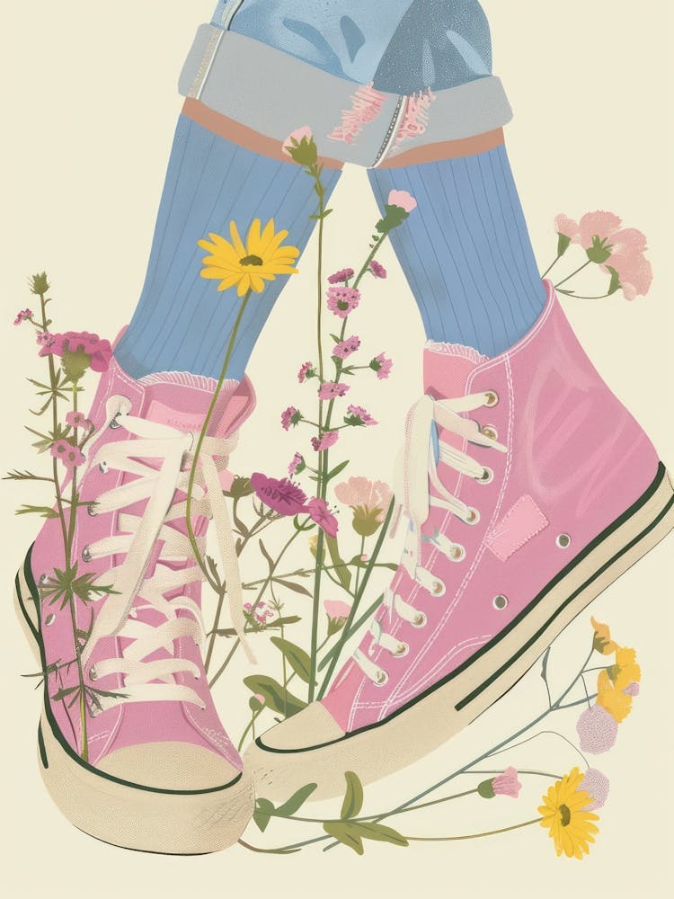 Spring Flowers And Sneakers 4