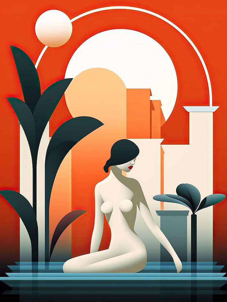 Woman In The Water