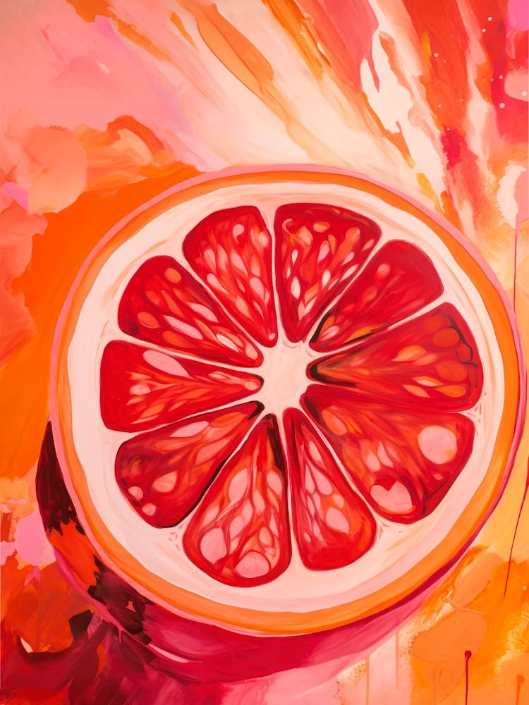 Frische Blutorange