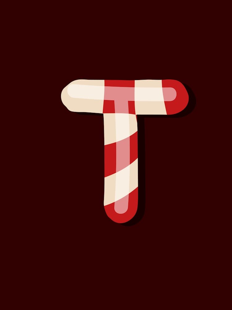 Candy Cane Christmas Letters Living Room Holiday Display 20