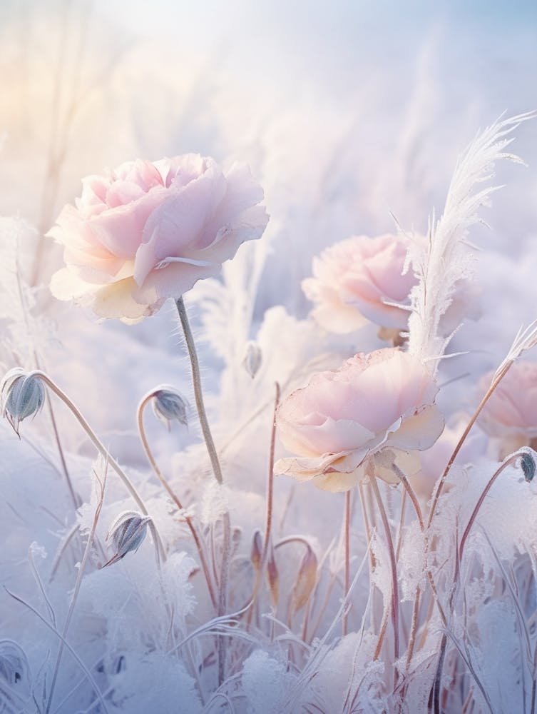 Frosty Botanical Lisianthus 1