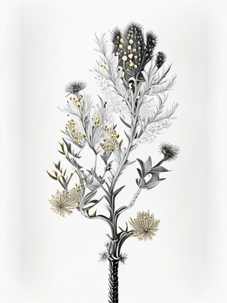 Silberfackel Joshua Tree Gold Und Schwarz (6)
