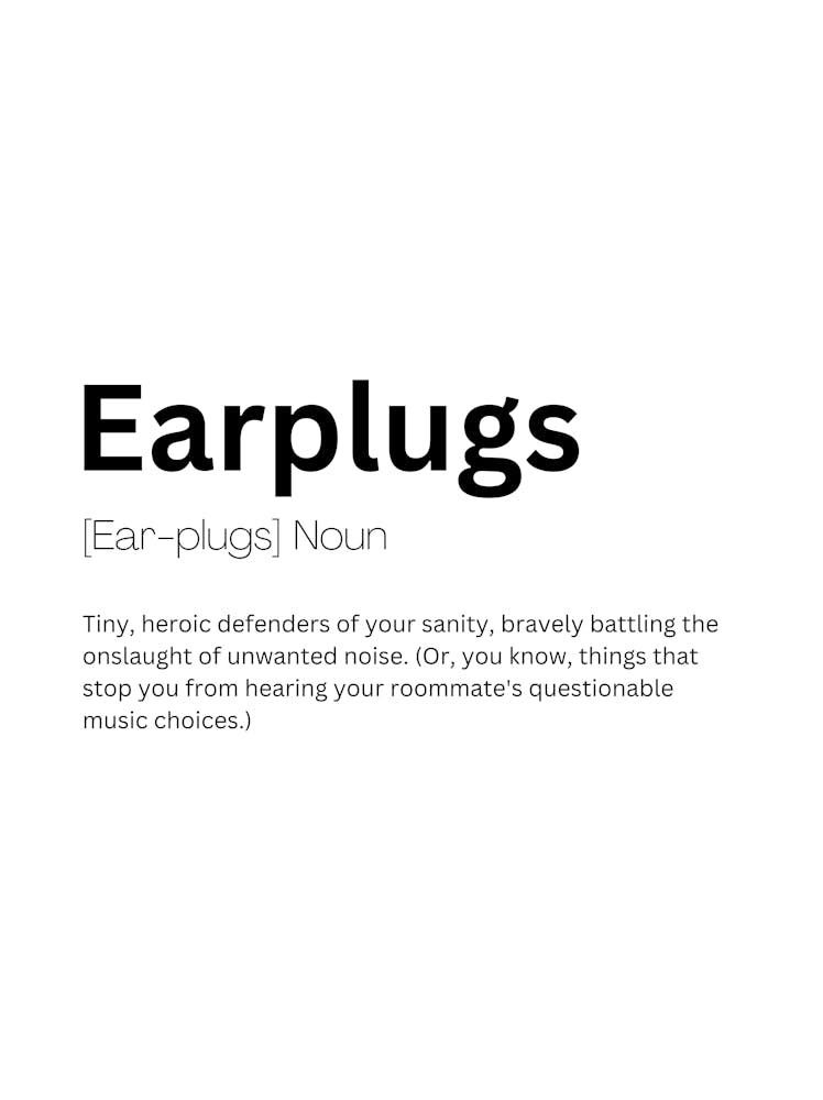 Earplugs Definition Meaning