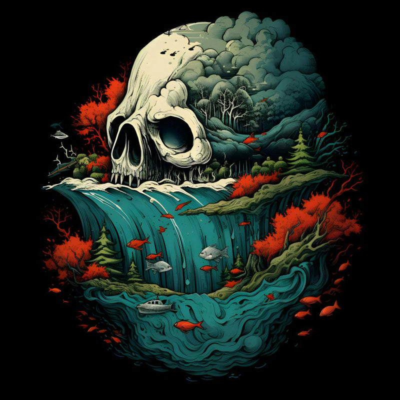 Skull In The Water 1