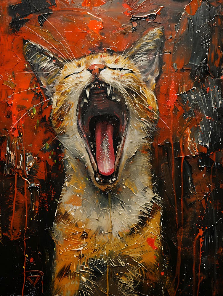 Fantastic Cat Screaming 12