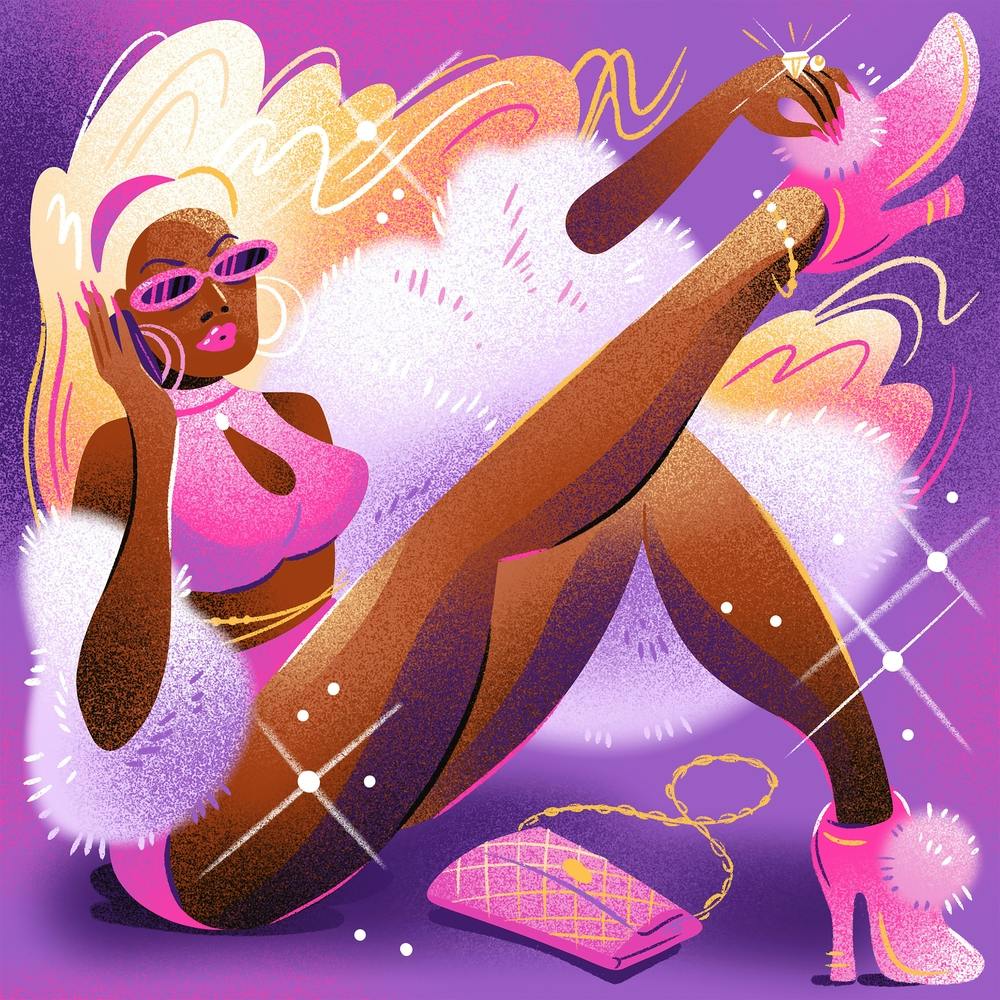 Ultra Pink Barbie Fashion