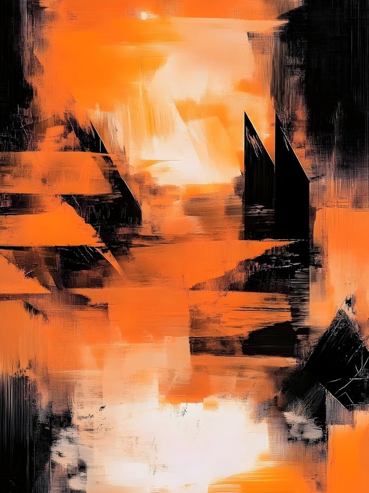 Abstraktes Gemälde 277