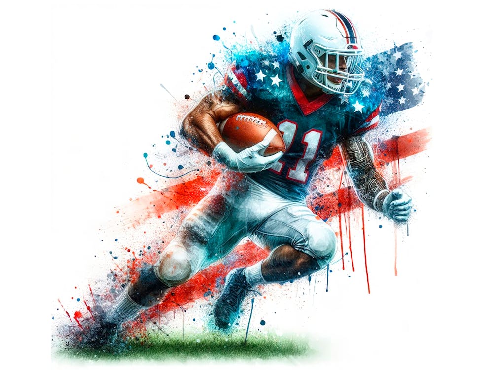 American Football Player 1