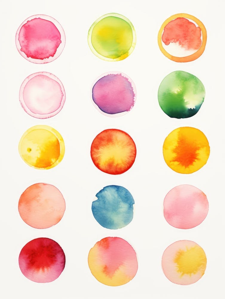 Watercolor Circles