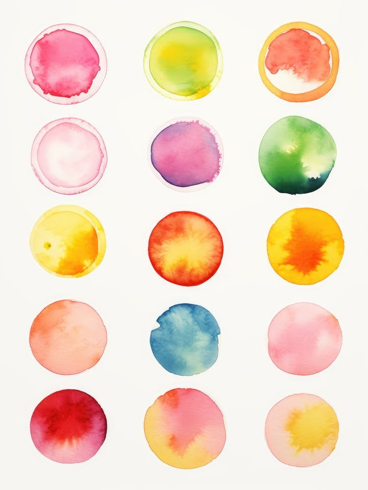 Watercolor Circles