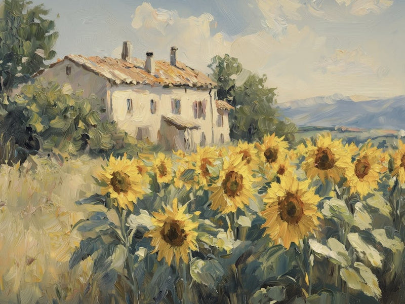 Sunflowers In The Field