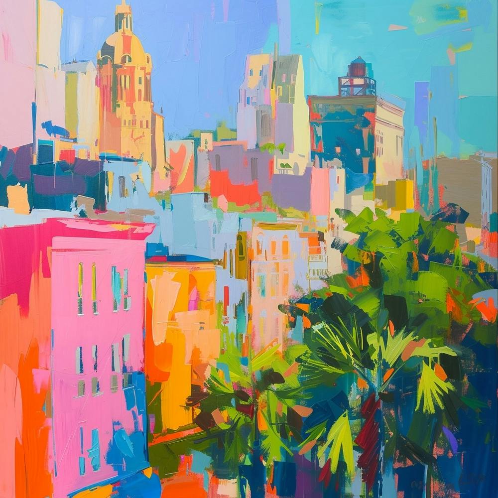Abstract Travel Collection Savannah Georgia 3