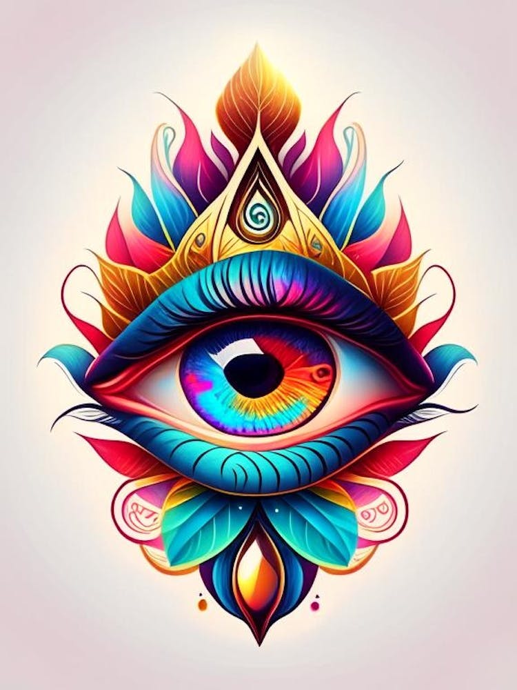 Inner Vision, Symbol, Third Eye Tattoo 1