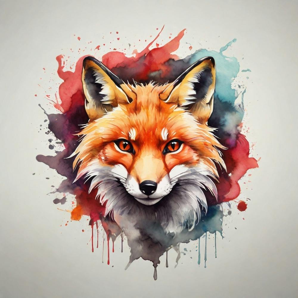 Fox Painting