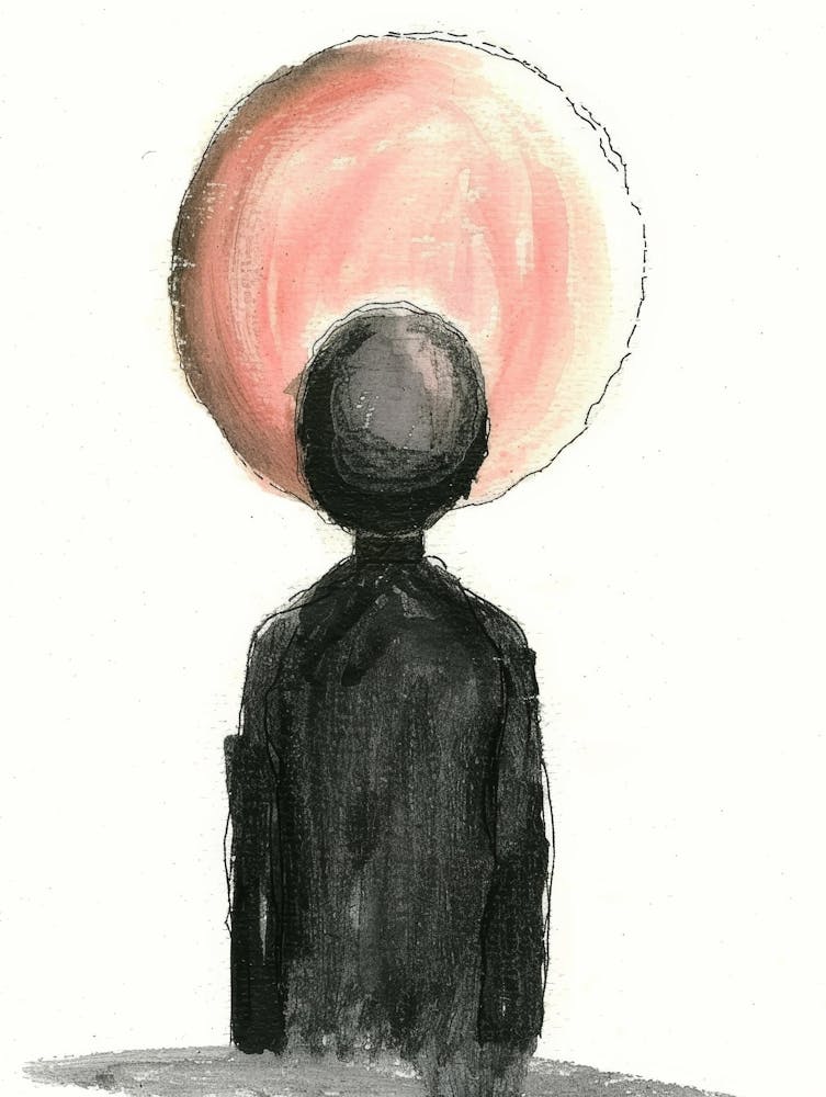 Man With A Big Head