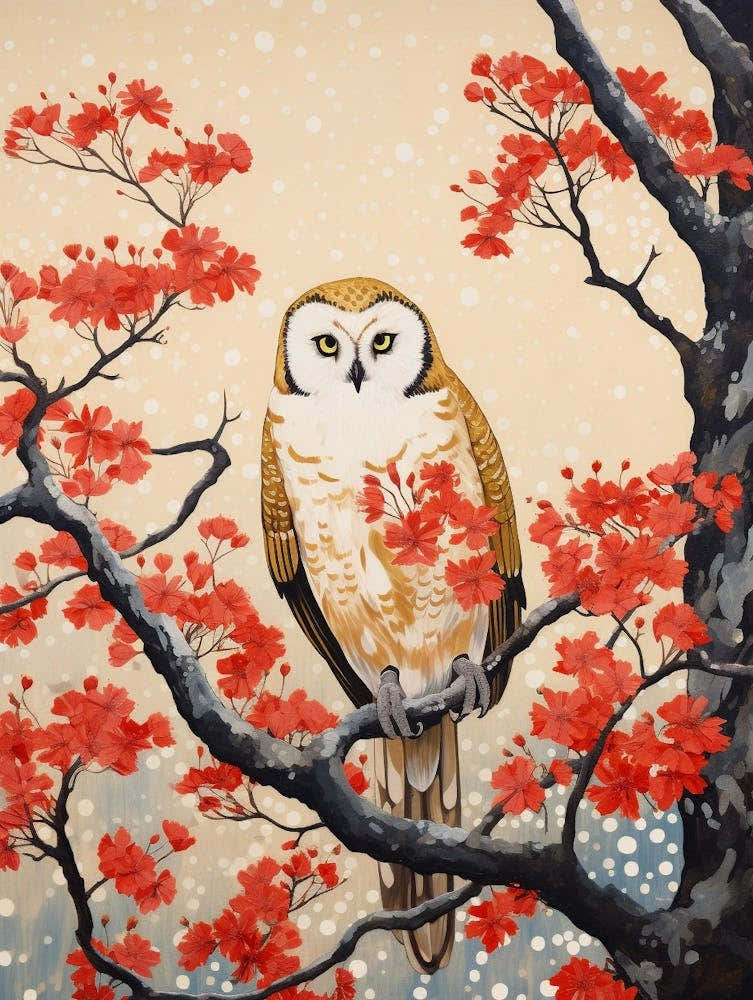 Bird Illustration Owl 3
