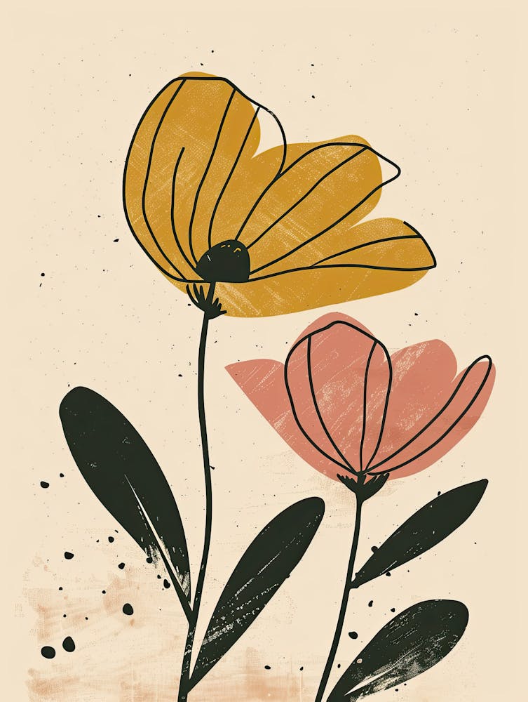 Venice Flower Market Boho Minimalist Style