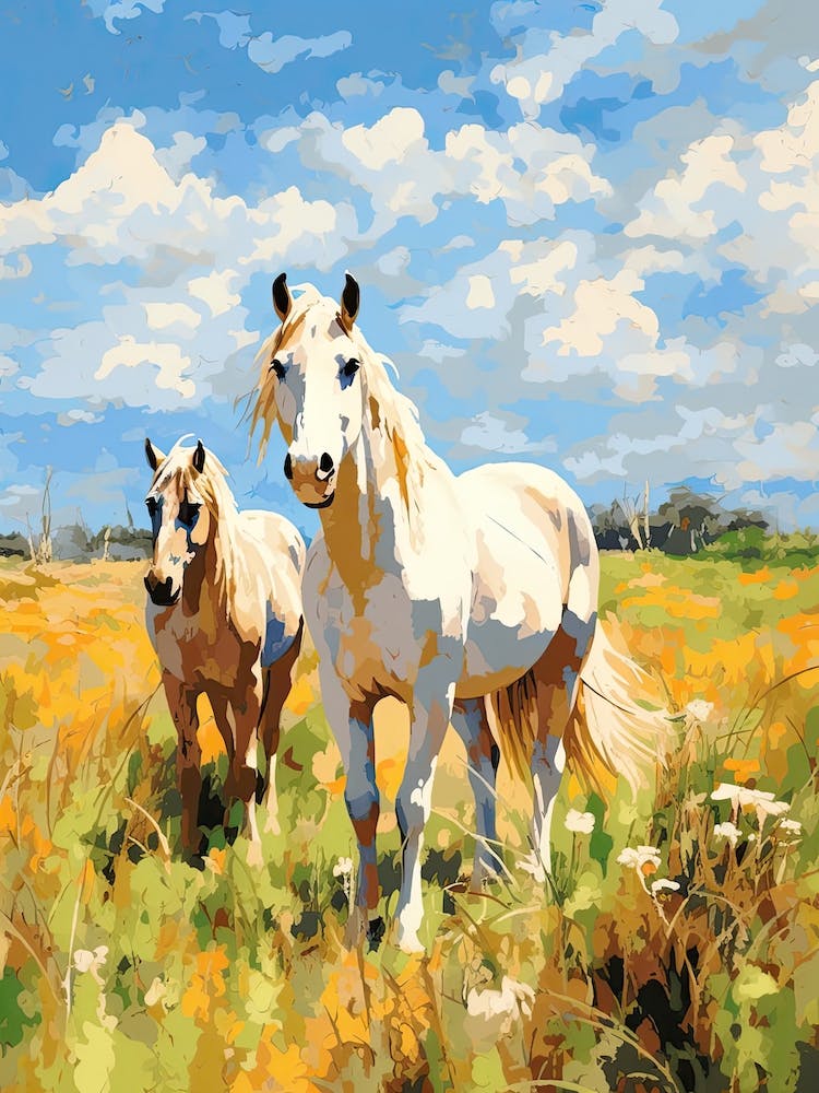 Horses Painting In Prince Edward Island, Canada 3