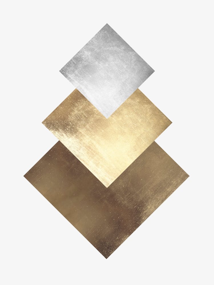 Gold and metal circles 7