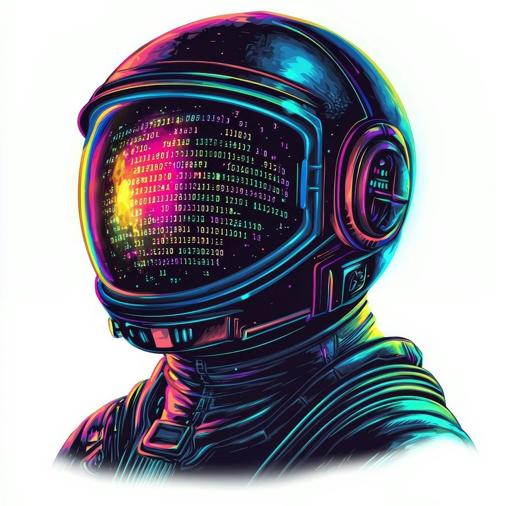 Astronaut In Space 36