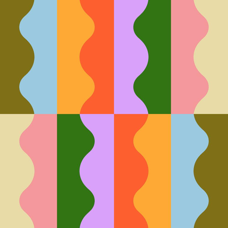 Motif ondulé abstrait