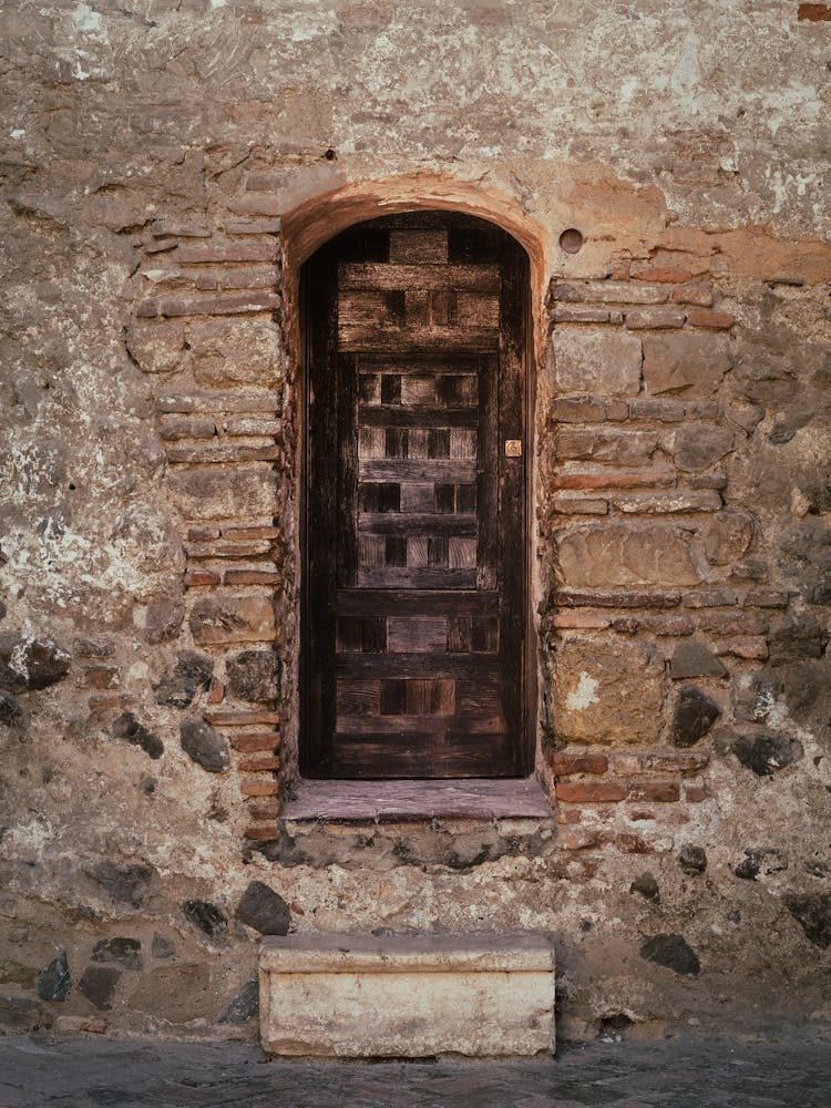 Door to the past, Malaga, Spain