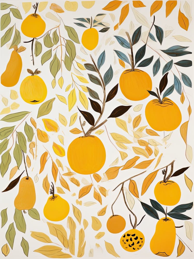 Kiwi Fruit Drawing 3