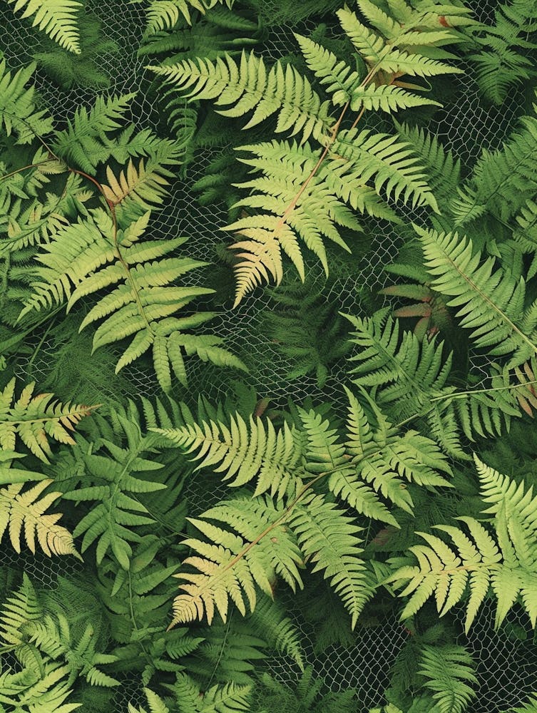 Pattern Poster Netted Chain Fern 4