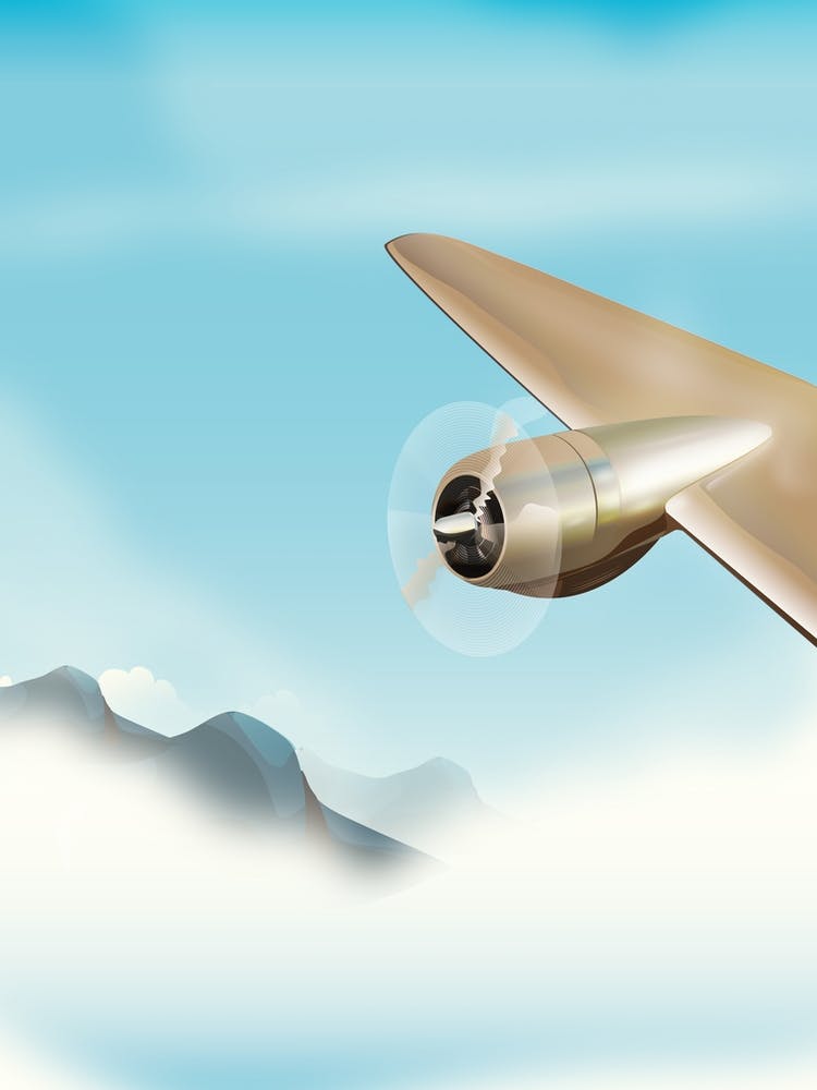 Airplane In The Sky