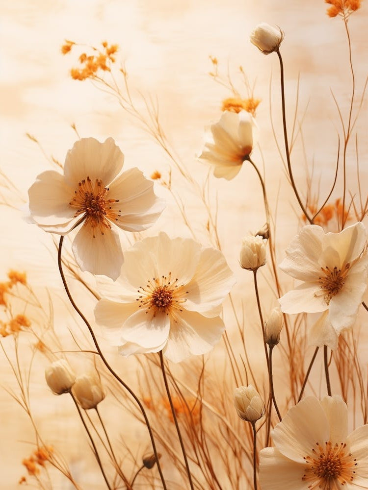 Boho Dried Flowers Cosmos 3