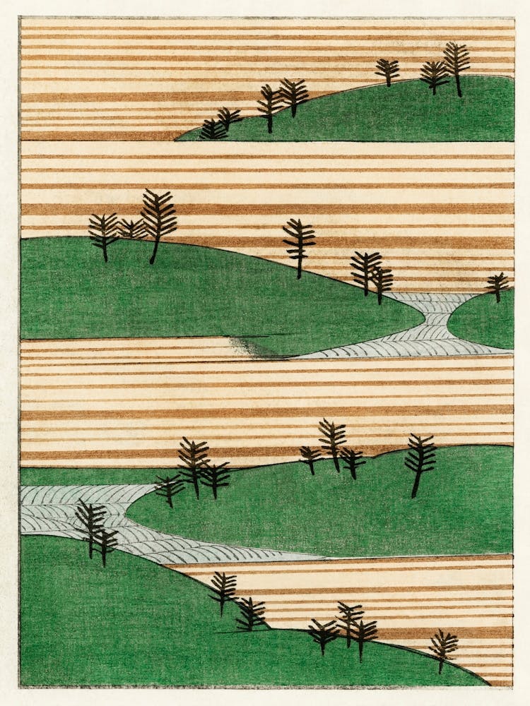 Landscape Illustration, Shin Bijutsukai 2