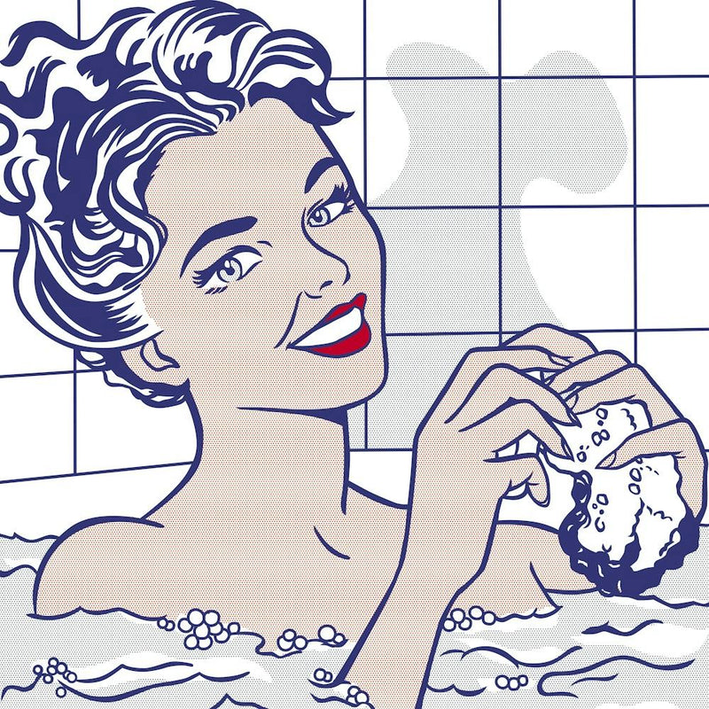 WOMAN IN TUBE | LICHTENSTEIN DIGITAL REPLICA