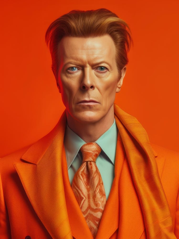David Bowie Fashion Art